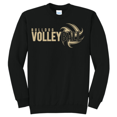 Bulldog Volleyball Unisex Crewneck 2 Thumbnail
