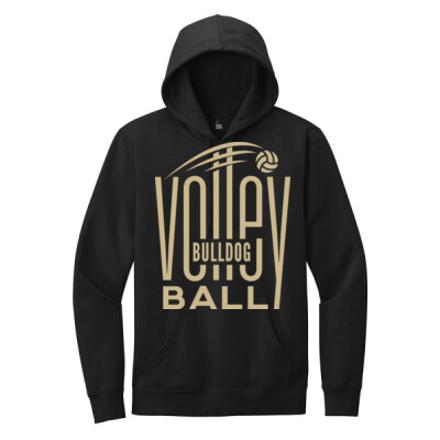 Bulldog Volleyball Unisex Hoodie Thumbnail