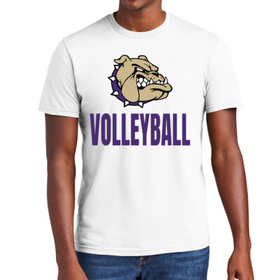 Bulldog Volleyball Unisex T-shirt  Thumbnail