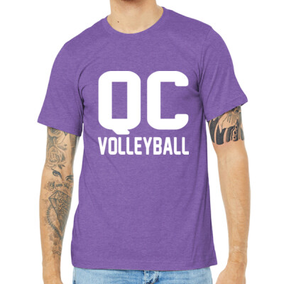 Adult QC Volleyball T-shirt Thumbnail