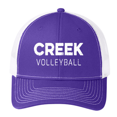 Adult Creek Volleyball Snapback Trucker Cap Thumbnail