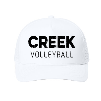 Creek Volleyball White Performance Cap Thumbnail